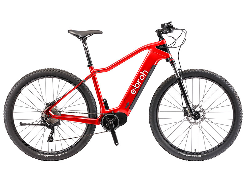 Bicicleta Electrica MTB Jump Carbon Roja DAMI23 1